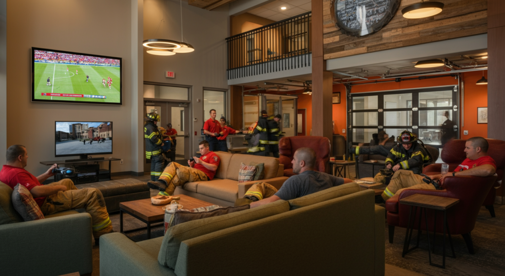 Revamping Fire Department Lounges: Modern Entertainment Solutions