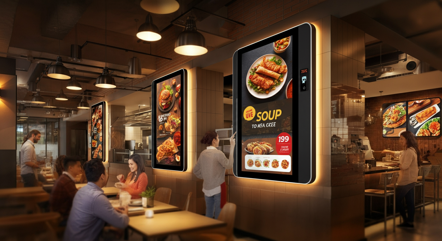 Boosting Your Restaurant's Appeal with Digital Signage Solutions