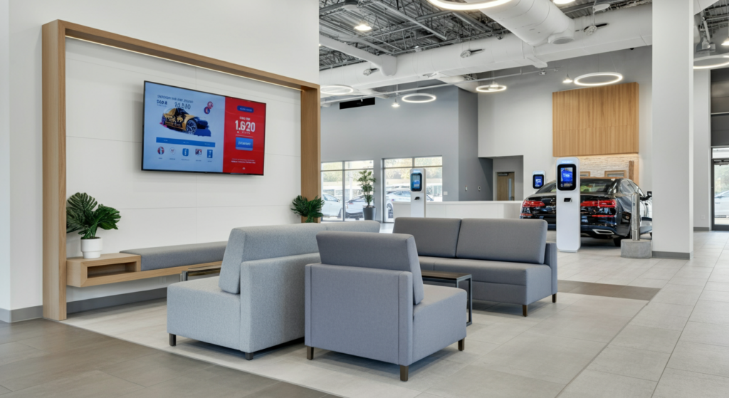 Transforming Auto Dealership Waiting Areas for Enhanced Customer Experience