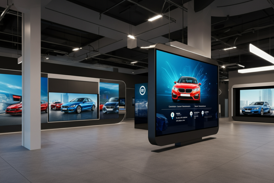 Driving Engagement: Innovative Digital Signage Solutions for Auto Dealerships