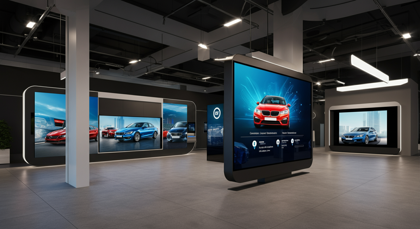 Driving Engagement: Innovative Digital Signage Solutions for Auto Dealerships